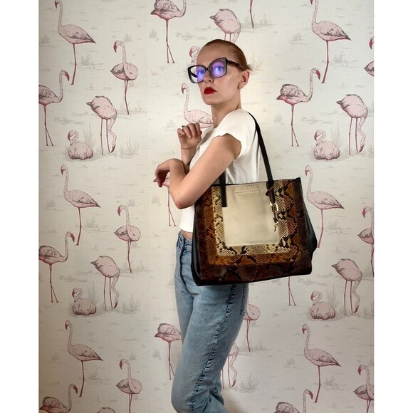 Vintage Marc by Marc Jacobs Snake Shopper Tote - Picture 1 of 3